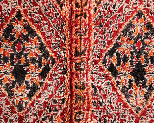 Vintage Moroccan Rug 6x12 ft – Ref. 4138