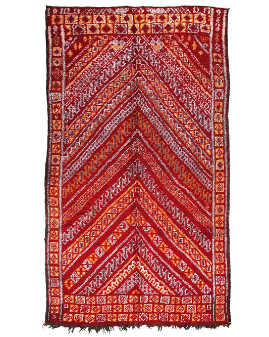 Vintage Moroccan Rug 6x11 ft – Ref. 4140